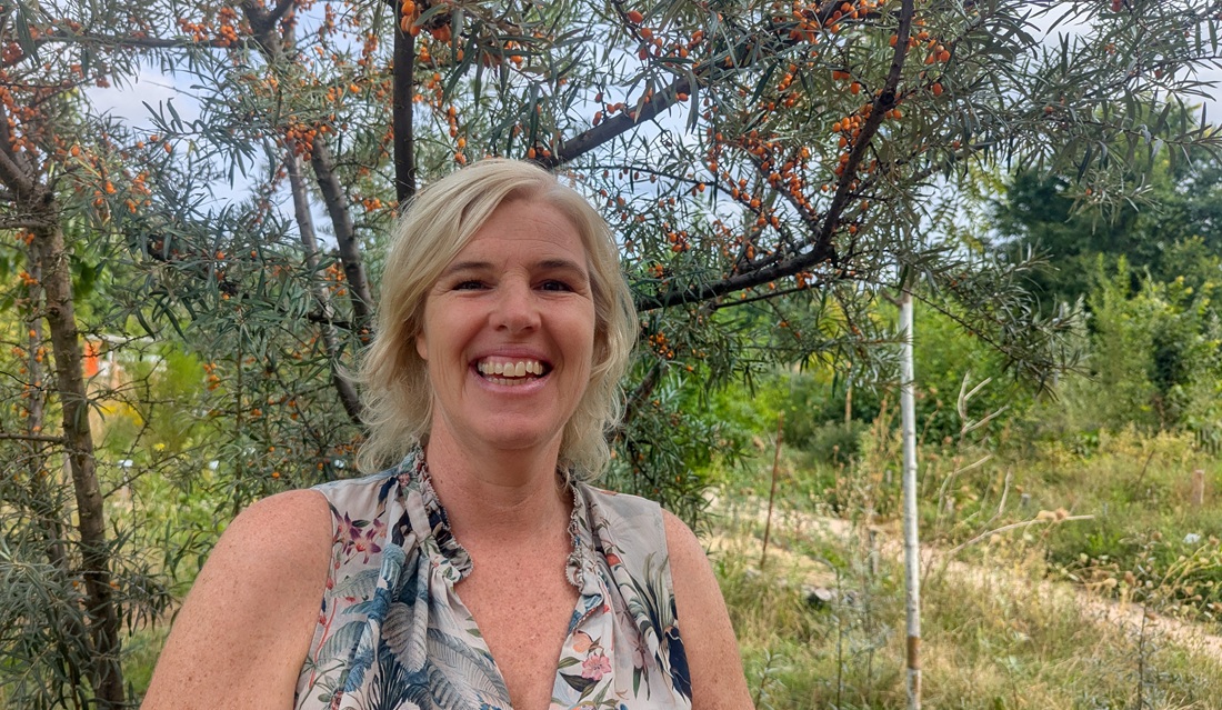 Dr. Jennifer Schulz baut eine Wissensplattform für Waldgarten-Nachahmer auf. 
