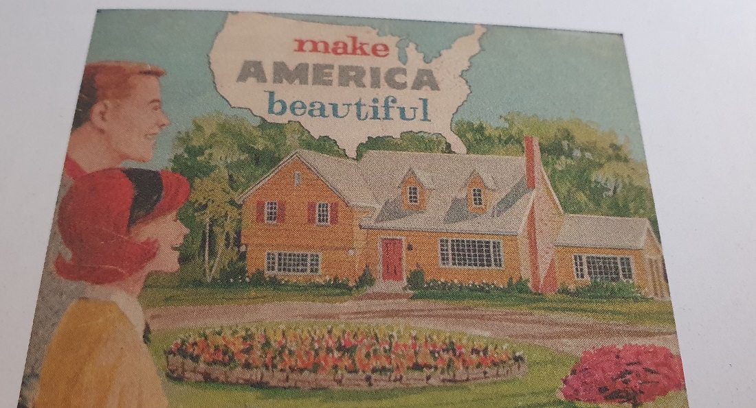 Mit diesen Plakaten wurde für ein schöneres Amerika geworben © Marta McDowell: All the presidents' gardens.