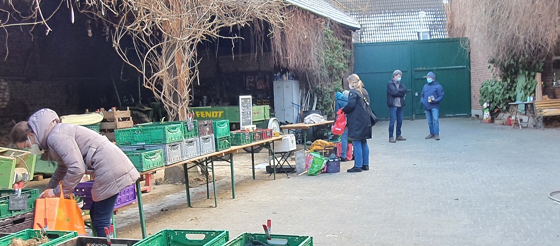 Freitags zwischen 15:00 und 19:00  Uhr ist auf dem Hellmese-Hof in Pulheim-Stommeln Gemüse-Abholtag.  © GartenRadio.fm