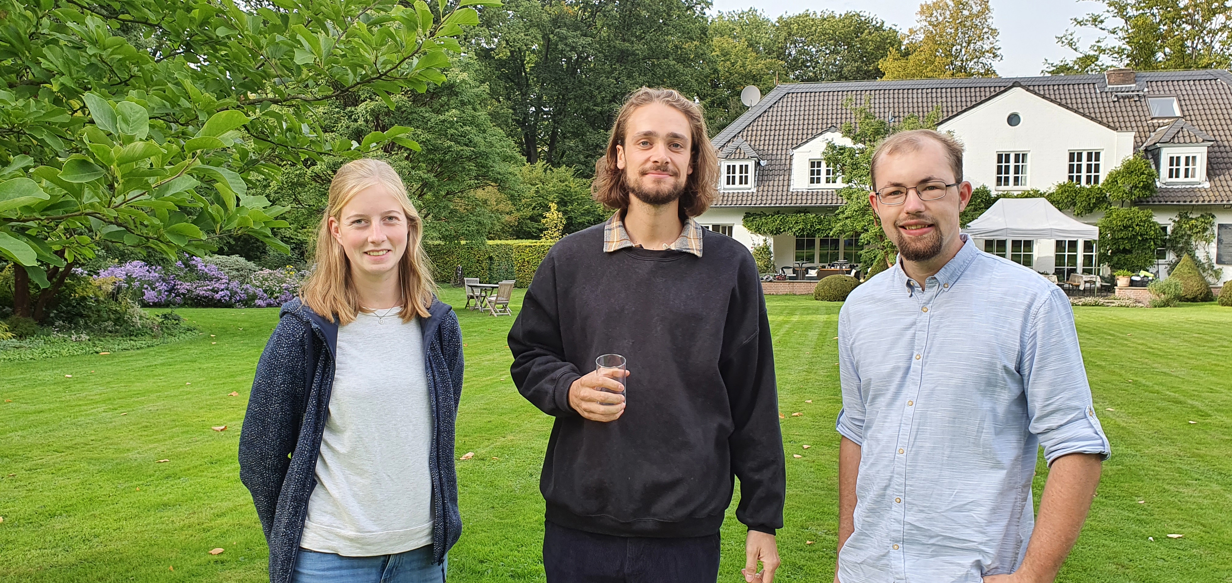 Nadine Wolter, Thilo Schröer und Jan Nienhaus - drei ehemalige Stipendiaten.  © GartenRadio.fm