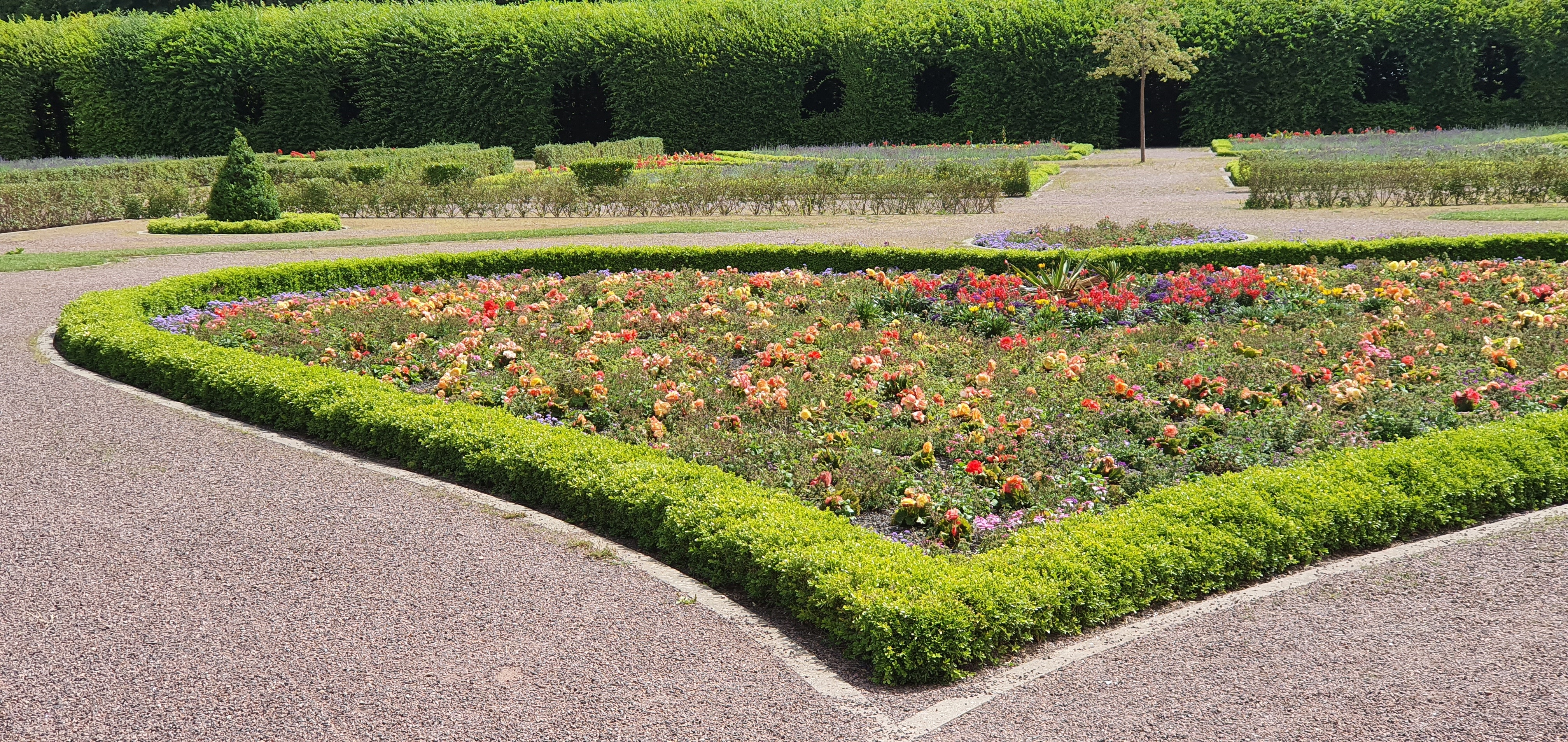 Das gepflanzte Herz gab es noch nicht, als Prinzessin Elisabeth von Dänemark und Norwegen im 16. Jahrhundert den Park von Schloss Güstrow angelegt hat. © GartenRadio.fm