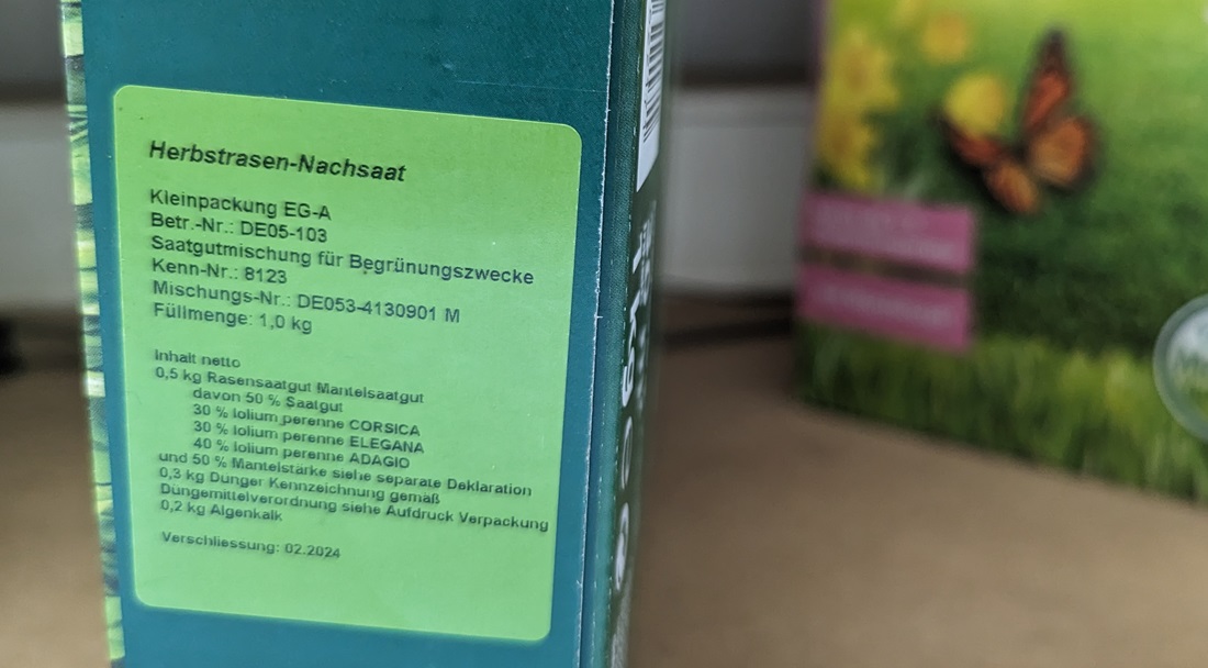 Geprüfte Qualität erkennt man an so einem Etikett auf der Packung.  © GartenRadio.fm