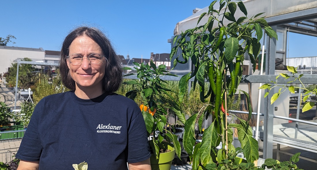 Dagmar Hauke setzt beim Gemüseanbau auf Vielfalt der Sorten und Anbaumethoden. © GartenRadio.fmlt. © GartenRadio.fm