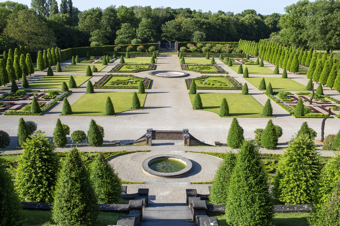 Der Barockgarten von Kloster Kamps ©  Marion Nickig