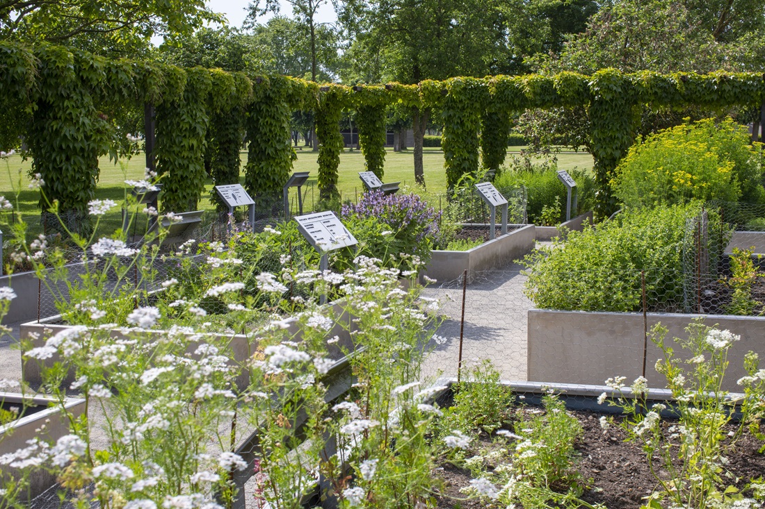 Der römische Garten im Archäologischen Park Xanten © Marion Nickig